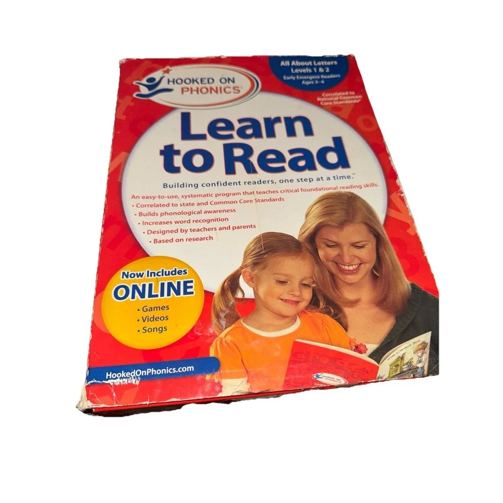 Hooked On Phonics‎ Learn to Read Level 1 &2 set Ages 3-4